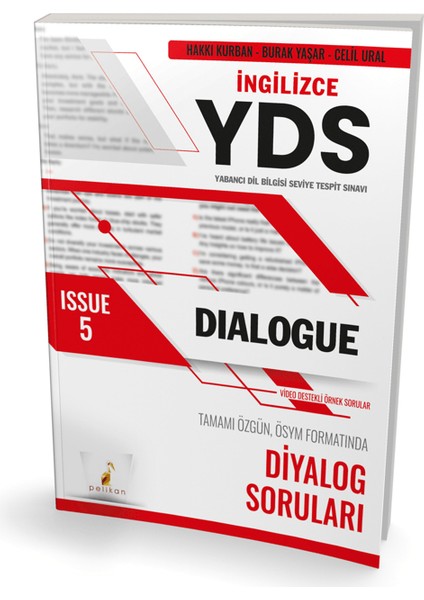 Pelikan Tıp Teknik Yayıncılık YDS Ingilizce Dialogue Issue 5