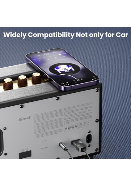 Aux USB Wireless Bluetooth 5.1 Ses Alıcısı Araç Kiti 3.5mm Jack Dönüştürücü modelleri