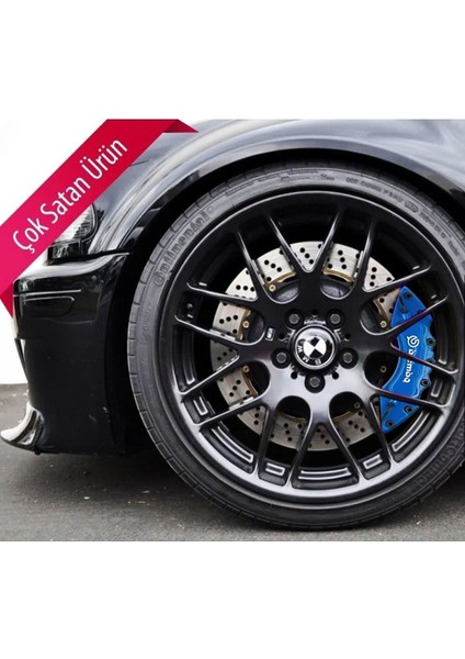 Rover 114 Uyumlu Brembo Mavi Kaliper Kapağı 4 Parça Ön Arka Set