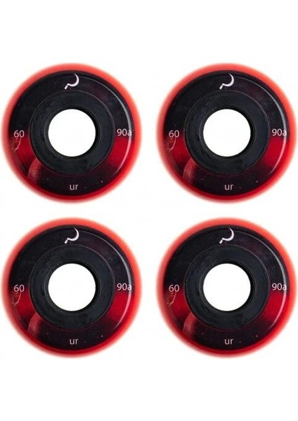 Ur Scorched Red 60MM/90A 4'lü Agresif Paten Tekerleği
