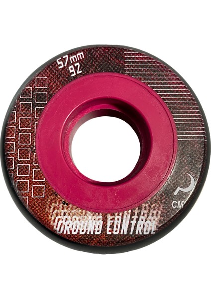 cm Earth Black 57MM/92A 4'lü Agresif Paten Tekerleği