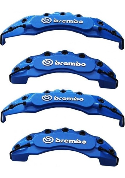 Same Dorado Uyumlu Brembo Mavi Kaliper Kapağı 4 Parça Ön Arka Set