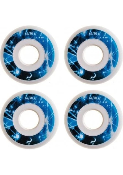 Ur Constellation White 64MM/90A 4'lü Agresif Paten Tekerleği