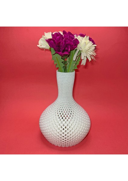 Origami Dekor Vazo - Mermer