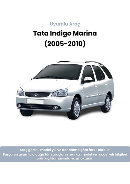 Tata Indigo Marina Sağ Arka El Fren Teli (2005-2010) Hindistan Muadil