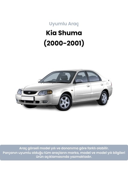 Kia Shuma Abs'li/diskli Sol Arka El Fren Teli (2000-2001) Mobis