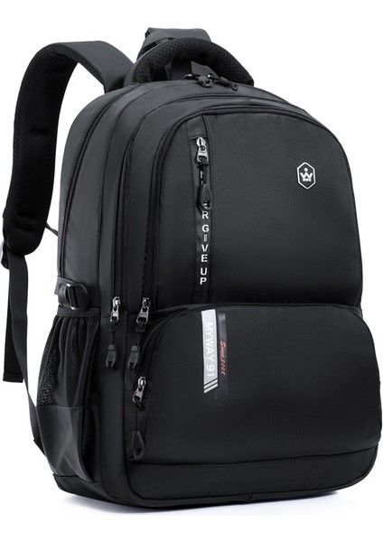 Genç Erkekler Kızlar Için 15.6 "dizüstü Bilgisayar Bölmeli Sırt Çantası Erkek Kadın Öğrenci, 18 Inç Seyahat Sırt Çantaları Orta Lise Koleji Sırt Çantası (Yurt Dışından)