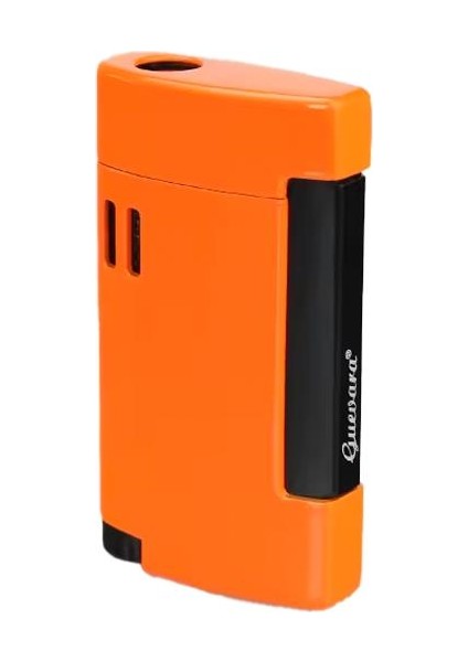 Tek Torch Pürmüz Turuncu-Siyah Metal Puro Çakmağı