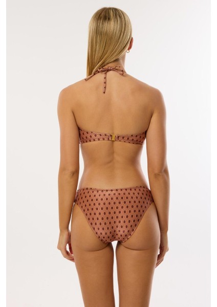 4604 Bronz Simli Straplez Bikini Takımı modelleri