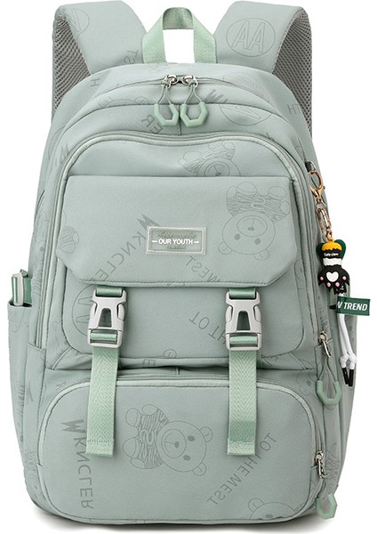 Dizüstü Sırt Çantası 15.6 Inç Kolej Ortaokulu Genç Kız Bookbag Seyahat Sırt Çantaları Rahat Sırt Çantaları (Yurt Dışından)