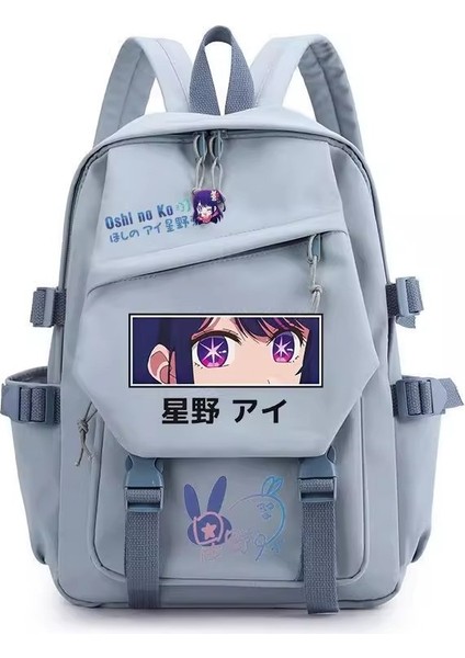 Kawaii Sırt Çantası Sevimli Karikatür Anime Genç Kızlar Için Naylon Okul Çantası Seyahat Çantası (Yurt Dışından)