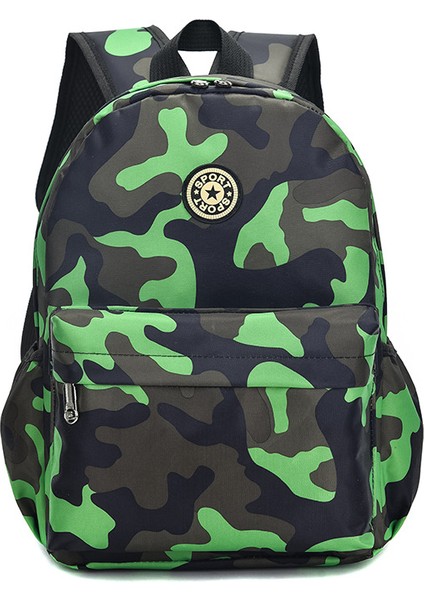 Okul Öncesi Öğrencileri Için Kamuflaj Sırt Çantaları Çocuklar Için Okul Çantası Erkek Sırt Çantası (Yurt Dışından)