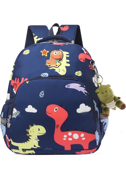 Çocuk Sevimli Sırt Çantası Erkek ve Kız Karikatür Çizimli Çanta Anaokulu Okul Çantası (Yurt Dışından)