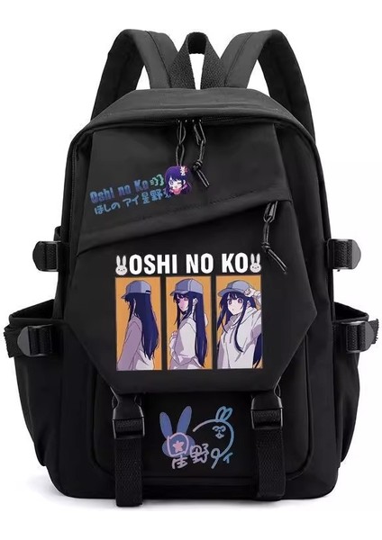 Kawaii Sırt Çantası Sevimli Karikatür Anime Genç Kızlar Için Naylon Okul Çantası Seyahat Çantası (Yurt Dışından)