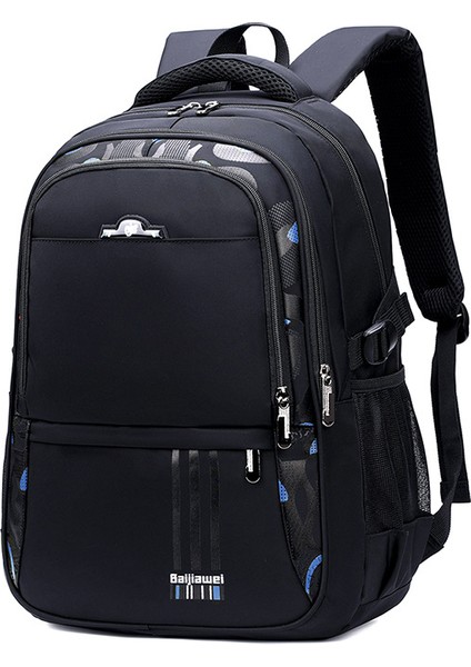 Erkek Büyük Kapasiteli Ortaokul Öğrenci Sırt Çantası Ilkokul ve Ortaokul Öğrencileri Için Kore Tarzı Rahat Seyahat Sırt Çantası (Yurt Dışından)