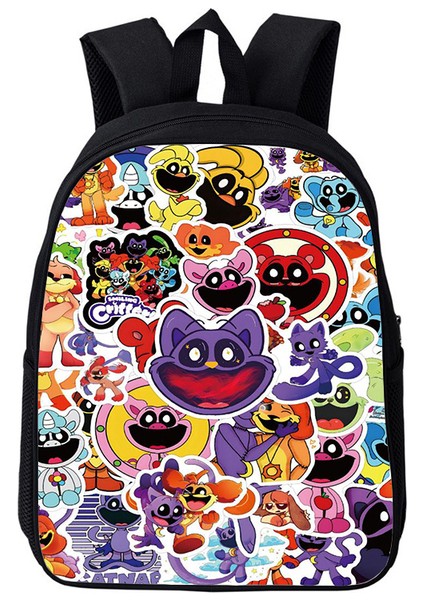 Oyun Gülümseyen Critters Sırt Çantası Çocuklar Için Anaokulu Okul Çantalarını 12 Inç Çocuk Okul Çantaları Erkek Kız Anime Sırt Çantası Mochila (Yurt Dışından)