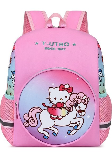 Astronot Öğrenci Polyester Sırt Çantası Erkek Büyük Kapasiteli Yük Azaltıcı Omuz Çantası Su Geçirmez Okul Çantası (Yurt Dışından)