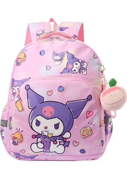 Çocuk Sevimli Sırt Çantası Erkek ve Kız Karikatür Çizimli Çanta Anaokulu Okul Çantası (Yurt Dışından)