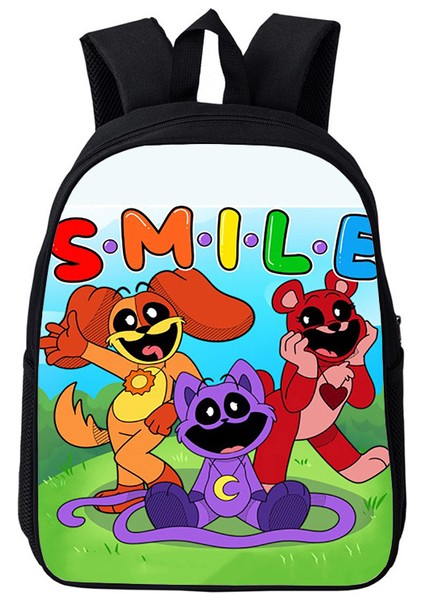 Oyun Gülümseyen Critters Sırt Çantası Çocuklar Için Anaokulu Okul Çantalarını 12 Inç Çocuk Okul Çantaları Erkek Kız Anime Sırt Çantası Mochila (Yurt Dışından)