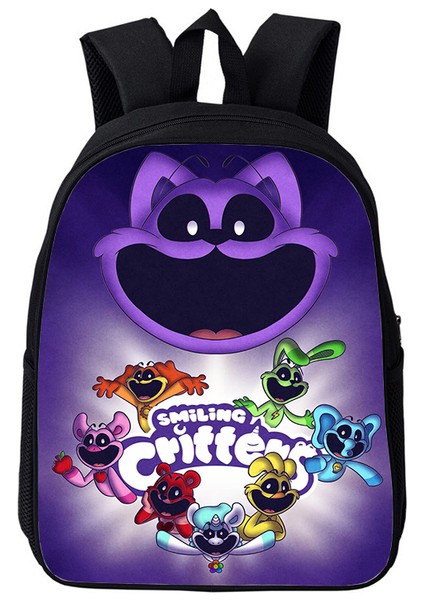 Oyun Gülümseyen Critters Sırt Çantası Çocuklar Için Anaokulu Okul Çantalarını 12 Inç Çocuk Okul Çantaları Erkek Kız Anime Sırt Çantası Mochila (Yurt Dışından)