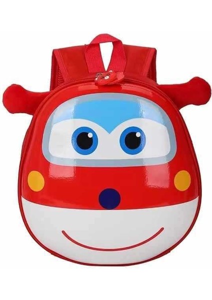 Karikatür Çanta Bebek Sevimli Çanta Sırt Çantası Erkek Kız Çocuk Anaokulu-Kırmızı Kanatlar (Yurt Dışından)