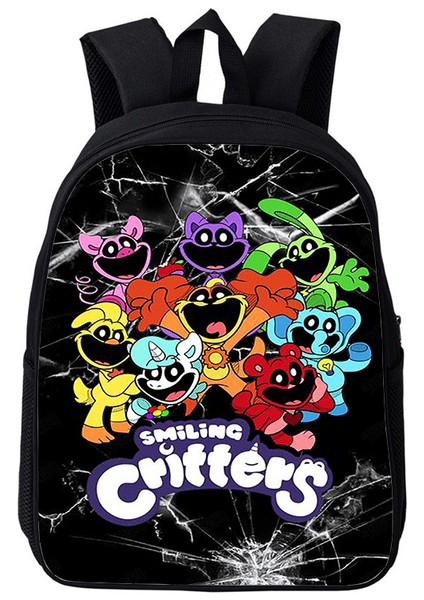 Oyun Gülümseyen Critters Sırt Çantası Çocuklar Için Anaokulu Okul Çantalarını 12 Inç Çocuk Okul Çantaları Erkek Kız Anime Sırt Çantası Mochila (Yurt Dışından)