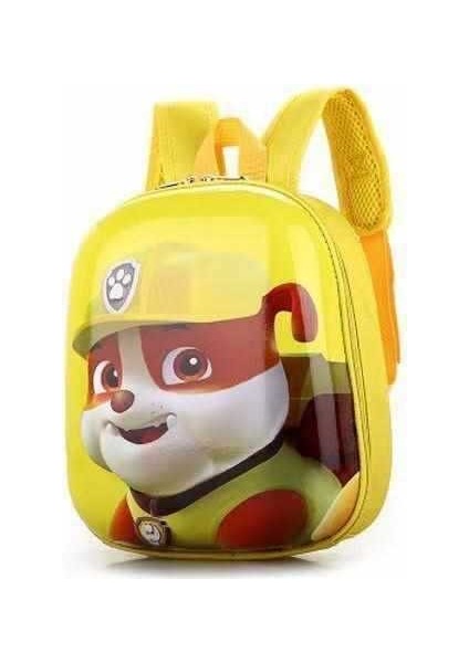 Karikatür Çanta Bebek Sevimli Çanta Sırt Çantası Erkek Kız Çocuk Anaokulu-Sarı Köpek (Yurt Dışından)