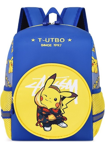 Astronot Öğrenci Polyester Sırt Çantası Erkek Büyük Kapasiteli Yük Azaltıcı Omuz Çantası Su Geçirmez Okul Çantası (Yurt Dışından)