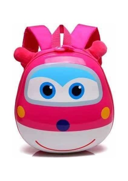 Karikatür Çanta Bebek Sevimli Çanta Sırt Çantası Erkek Kız Çocuk Anaokulu-Pembe Uçan Adam (Yurt Dışından)