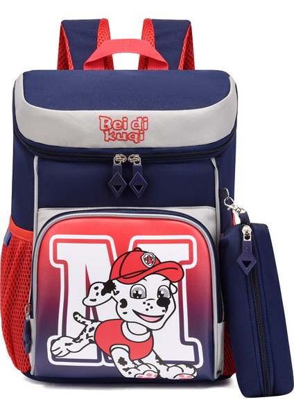 Büyük Kapasiteli, Omurga Korumalı ve Yük Azaltıcı, Hafif Çocuk Küçük Sırt Çantası-Red Paw Patrol, Kız ve Erkek Çocuklar Için Ilkokul Okul Çantaları (Yurt Dışından)
