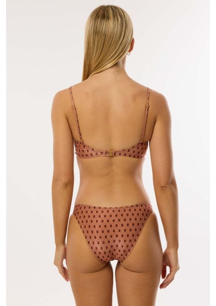 4603 Bronz Simli Bikini Takımı modelleri