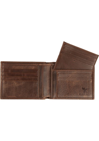 Deri Erkek Cüzdan Kahve C245-02 fırsatları