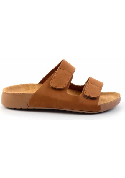 Taba Nubuk Hakiki Deri Kadın Terlik K04819011101 fiyatları