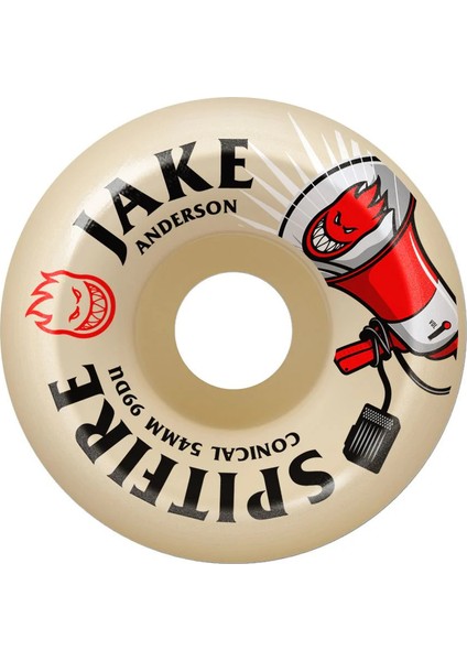 F4 Jake Anderson Burn Squad Conical 54MM 99DU Kaykay Tekerleği