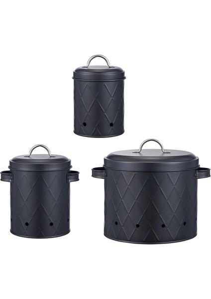3x Soğan Depolama Sarımsak Sebzeler Piş Mutfak Için (Yurt Dışından)
