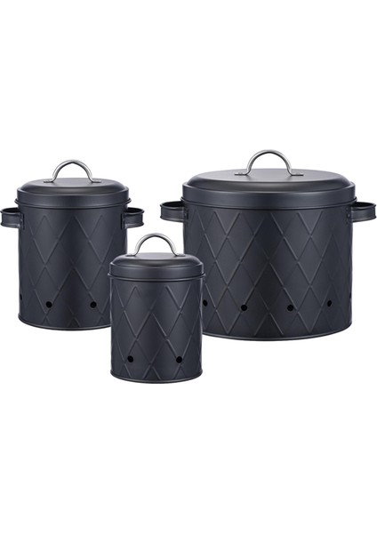3x Soğan Depolama Sarımsak Sebzeler Piş Mutfak Için (Yurt Dışından)