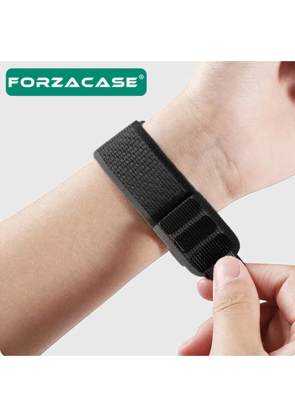 Amazfit Gts 2 - 2e 42MM İçin Cırtlı Hasır Kumaş Kordon Kayış fırsatları