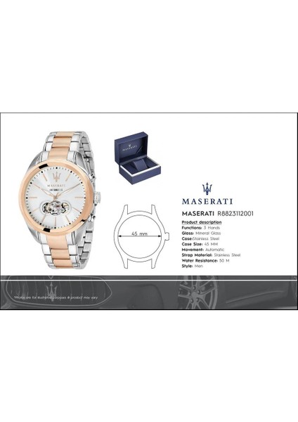Traguardo R8823112001 Otomatik Erkek Kol Saati indirimleri