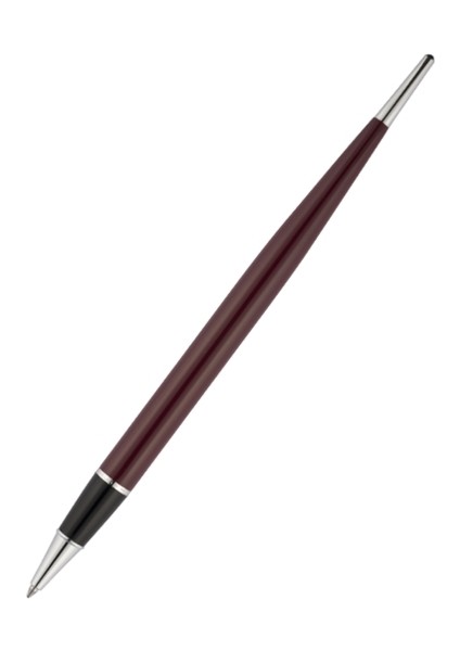 17 Tükenmez Kalem Kilasik Silver Bordo