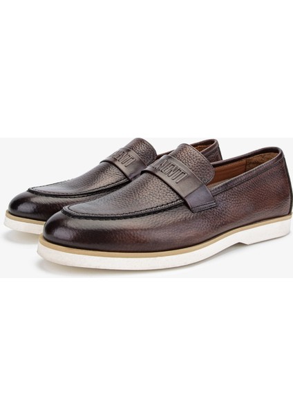 Vuslat Erkek Taba Deri Loafer Ayakkabı 537 3400 Erk Ayk Y24 fırsatları