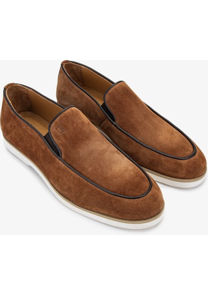 Avriel Erkek Tarçın Süet Deri Loafer Ayakkabı 537 3398 Erk Ayk Y24 fiyatları