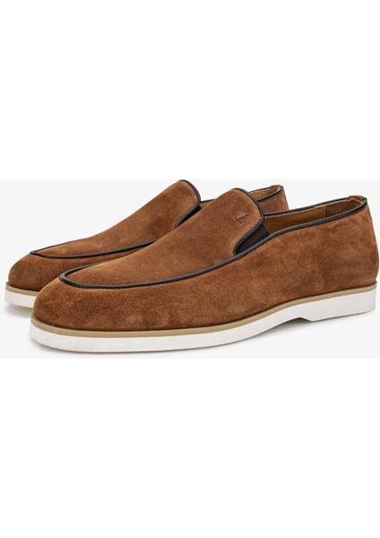 Avriel Erkek Tarçın Süet Deri Loafer Ayakkabı 537 3398 Erk Ayk Y24 fırsatları