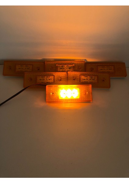 9 LED Side Marker 12-24V 10 Adet