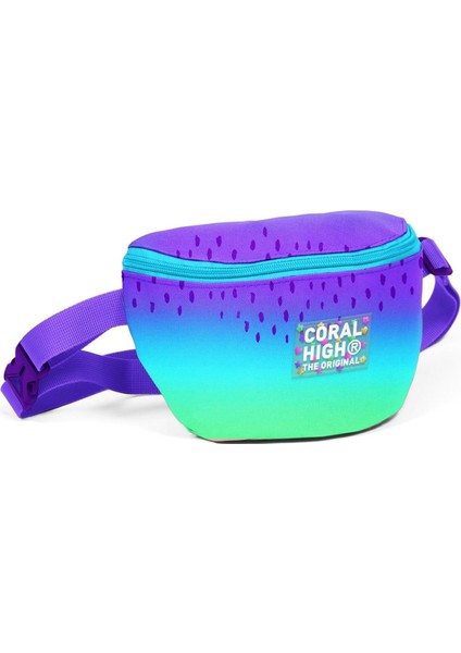 Ilkokul/ortaokul Çanta Seti ve Bel Çantası- Mor Lila Renk Geçişli - Kız Çocuk indirimleri