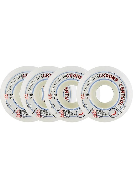 Urethane 45MM/52D 4'lü Agresif Paten Antirocker Tekerleği