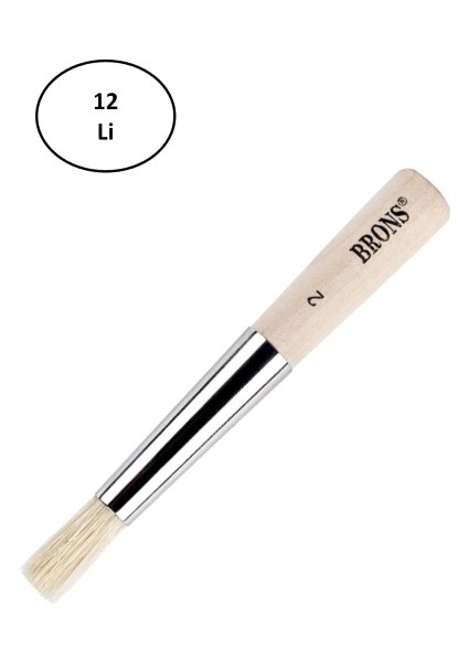 Tampon Fırça BR-661 115 Serisi No:2 12'li