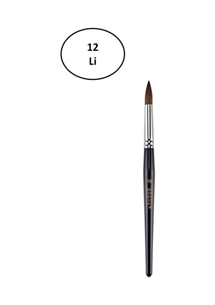 Sulu Boya Fırçası No:16 12'li