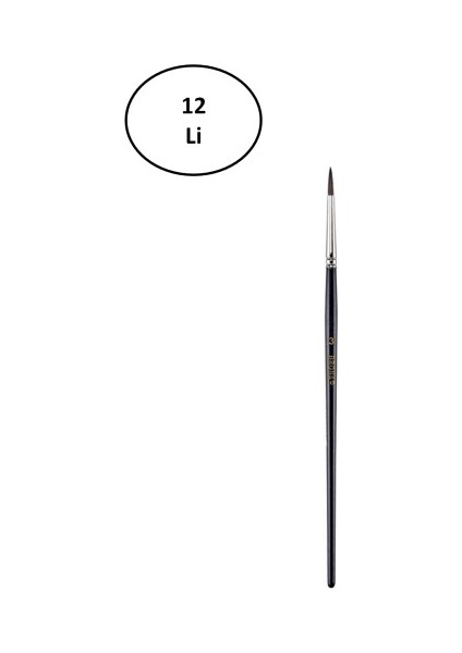 Sulu Boya Fırçası No:3 12'li