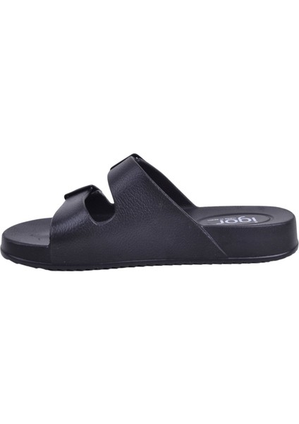 S10318 Siyah Habana Kadın Terlik modelleri