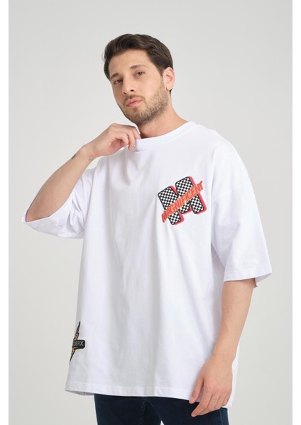 R-5779 Rocqerx Nakışlı Süprem Tişört